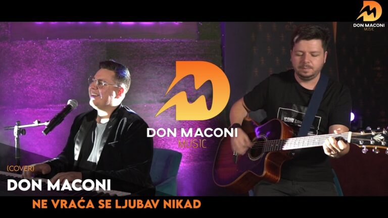 DON MACONI NE VRACA SE LJUBAV NIKAD cover Dzenan Loncarevic