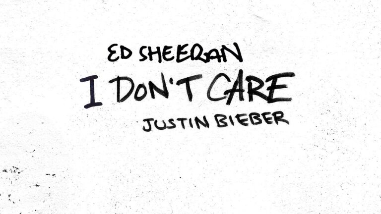 Ed Sheeran amp Justin Bieber – I Dont Care Official