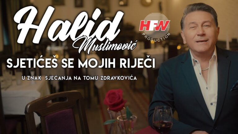 Halid Muslimovic Sjetices se mojih rijeci Official Video