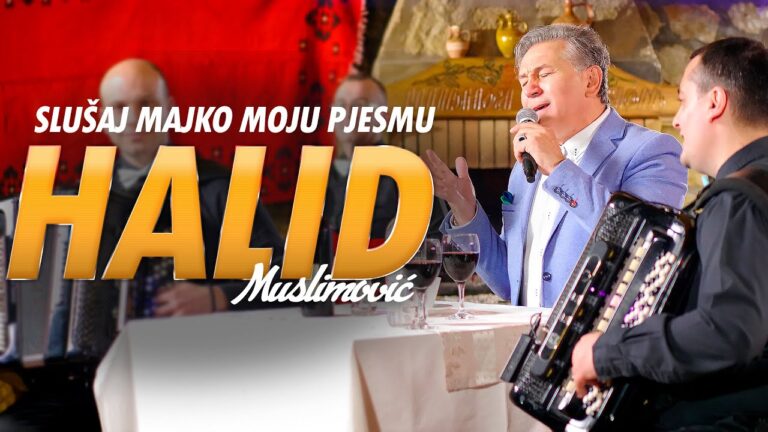 Halid Muslimovic Slusaj majko moju pjesmu orkestar Gorana