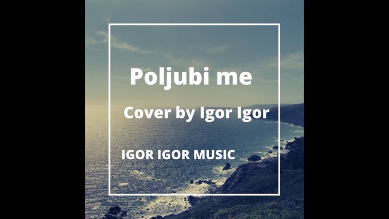 IGOR IGOR Poljubi me Official cover