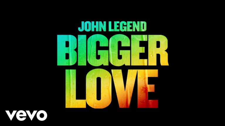 John Legend Bigger Love Official Audio