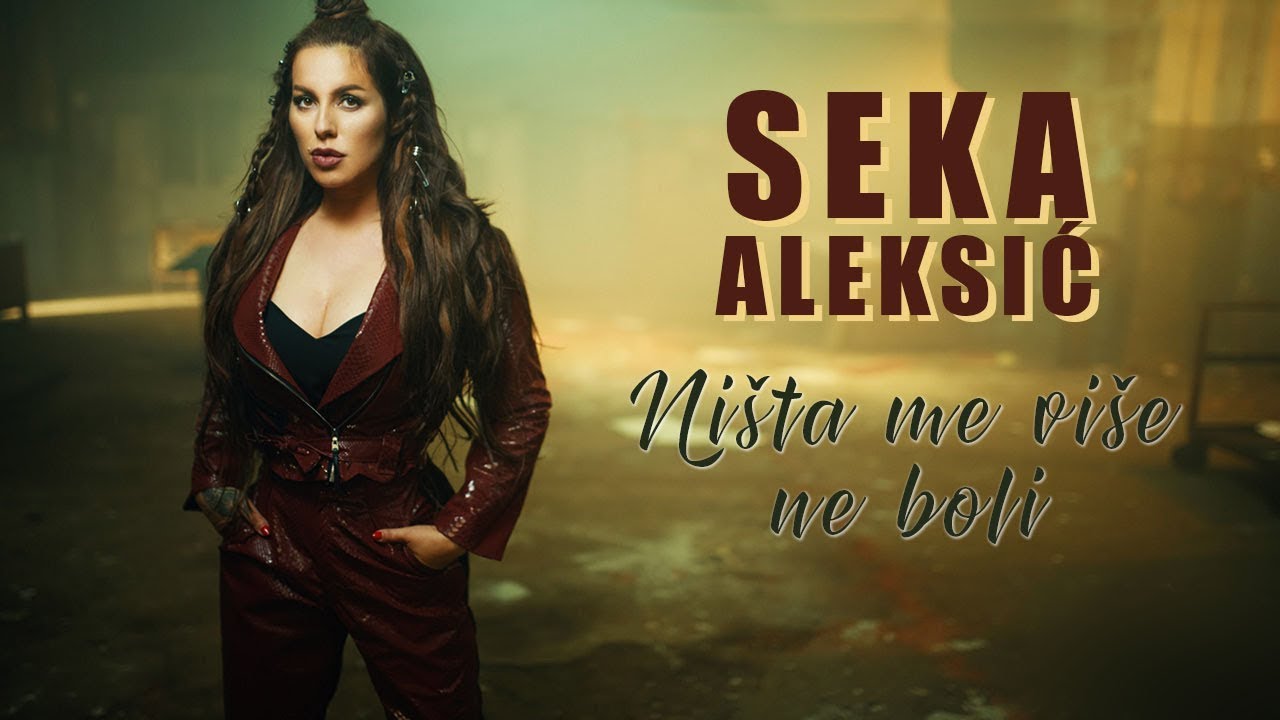 SEKA ALEKSIC NISTA ME VISE NE BOLI OFFICIAL VIDEO