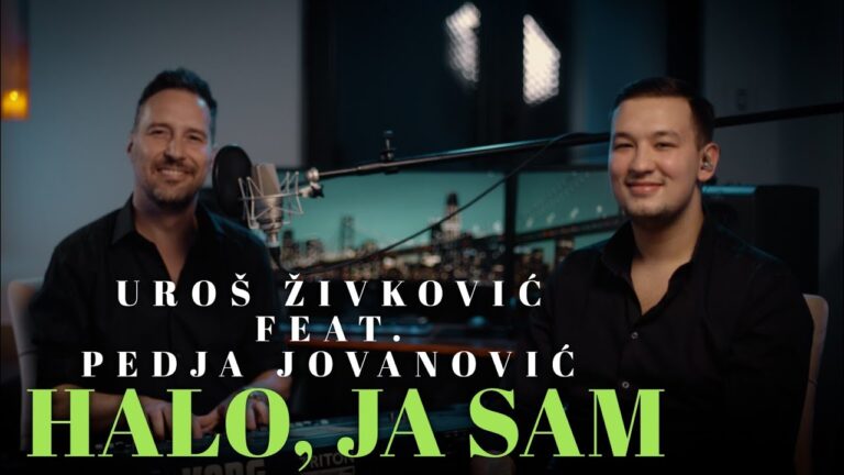 UROS ZIVKOVIC I PEDJA JOVANOVIC HALO JA SAM COVER