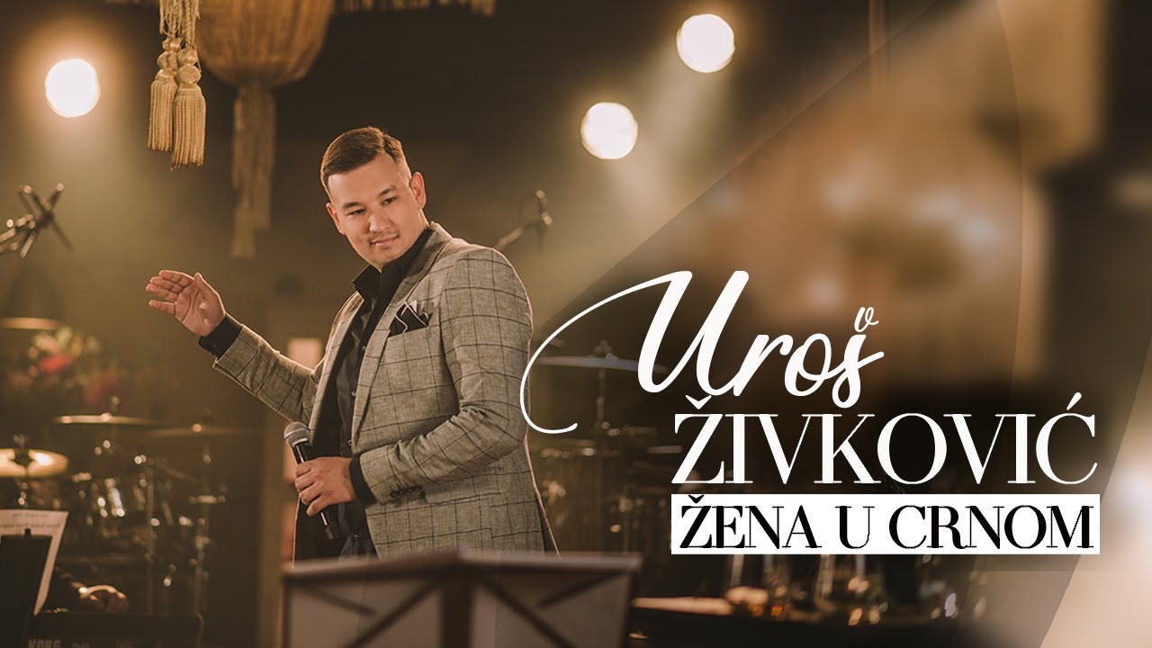 UROS ZIVKOVIC ZENA U CRNOM COVER