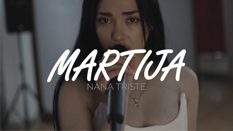 Martija Nana Triste Cover