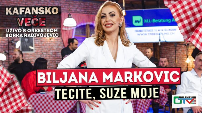 BILJANA MARKOVIC TECITE SUZE MOJE UZIVO ORK BORKO