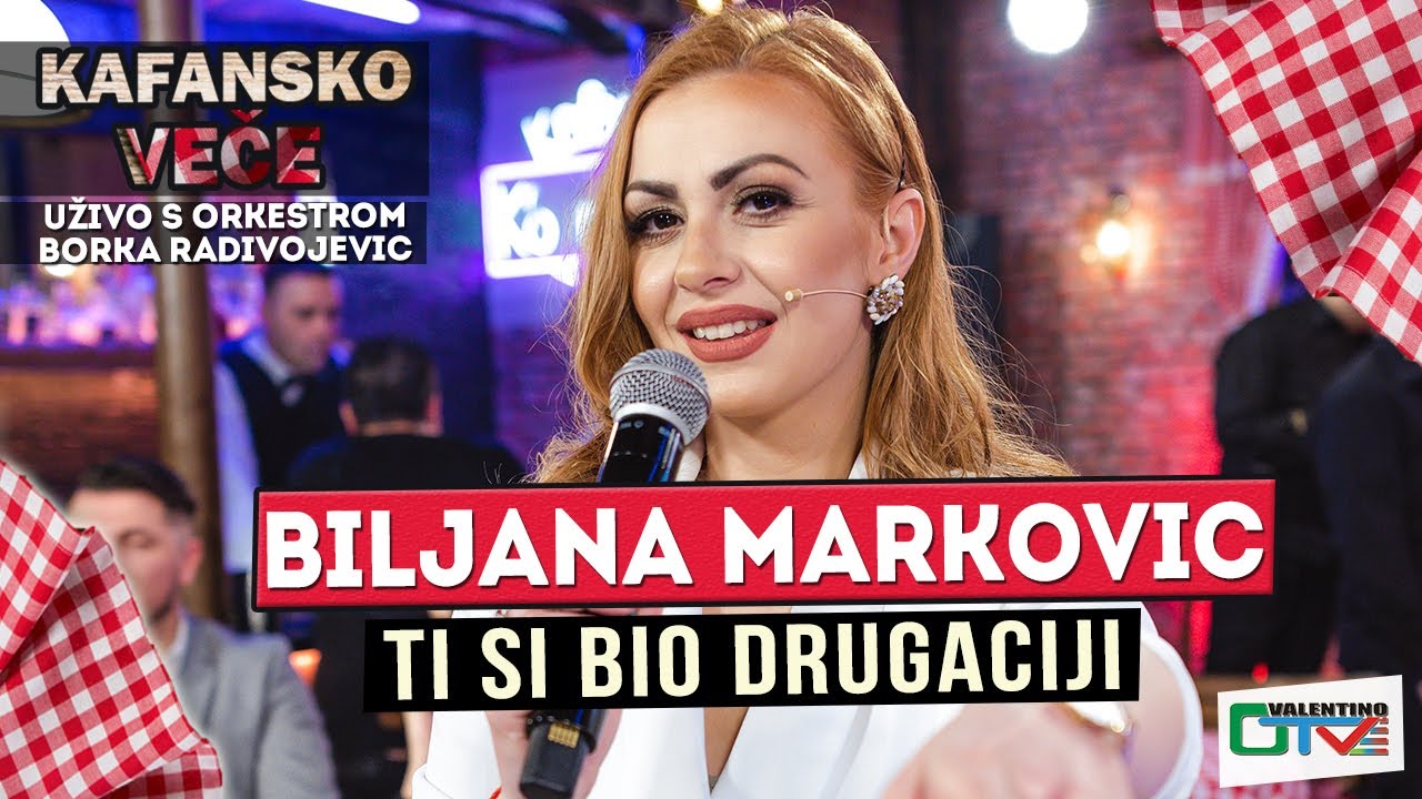 BILJANA MARKOVIC TI SI BIO DRUGACIJI UZIVO ORK