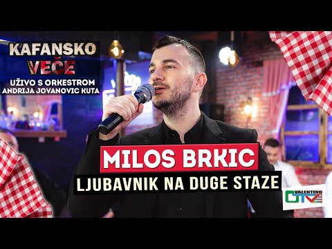 MILOS BRKIC LJUBAVNIK NA DUGE STAZE UZIVO ORK