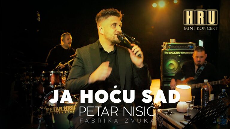 Petar Nisic Ja hocu sad Official COVER 2022