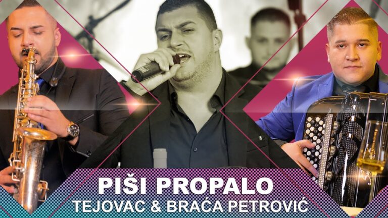 Dejan Tejovac amp orkestar brace Petrovic Pisi propalo LIVE