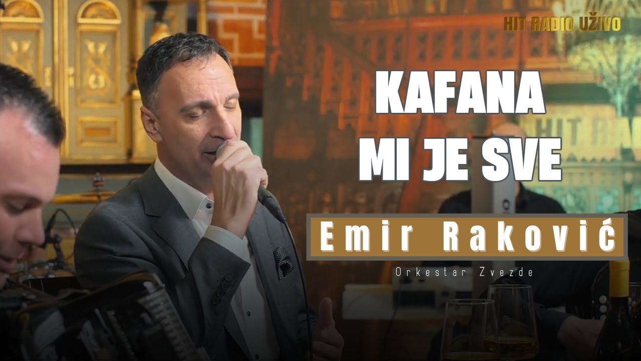 Emir Rakovic amp orkestar Zvezde Kafana mi sve UZIVO