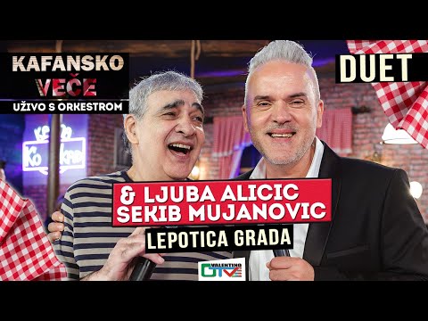 LJUBA ALICIC amp SEKIB MUJANOVIC LEPOTICA GRADA UZIVO ORK