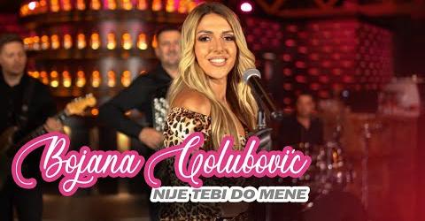 BOJANA GOLUBOVIC NIJE TEBI DO MENE COVER