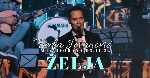 PEDJA JOVANOVIC - ZELJA (live MTS DVORANA 05.11.22)