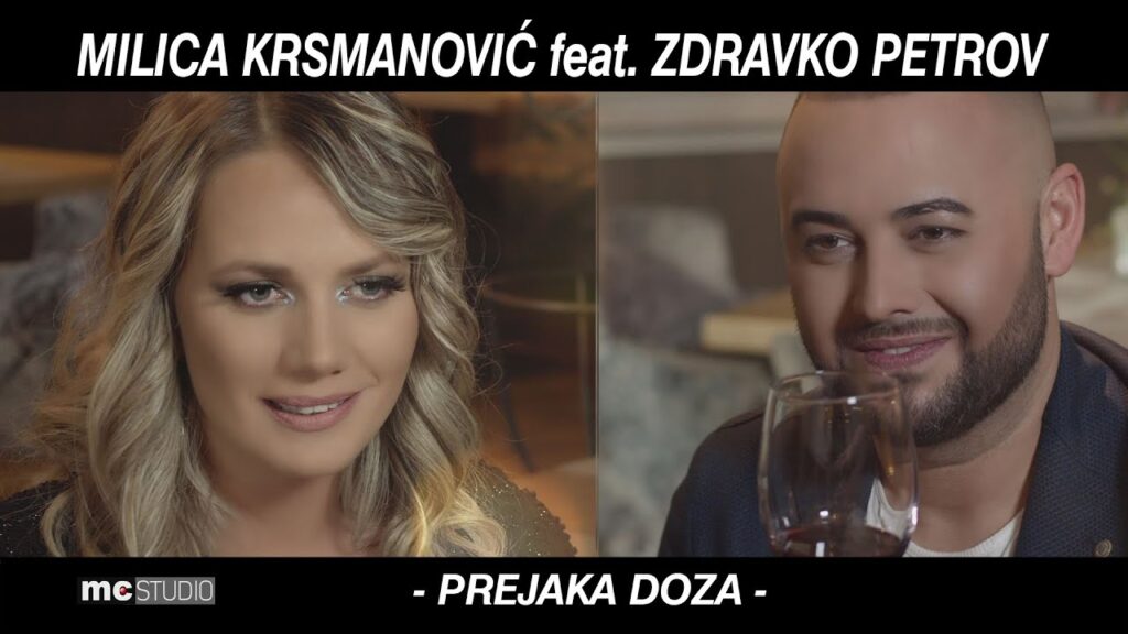 Zdravko Petrov feat Milica Krsmanovic Prejaka doza Official 4K