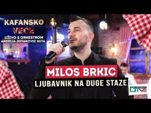 MILOS BRKIC LJUBAVNIK NA DUGE STAZE UZIVO ORK