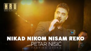 Petar Nisic Nikad nikom nisam reko Official COVER 2022