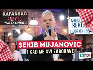 SEKIB MUJANOVIC I KAD ME SVI ZABORAVE I UZIVO