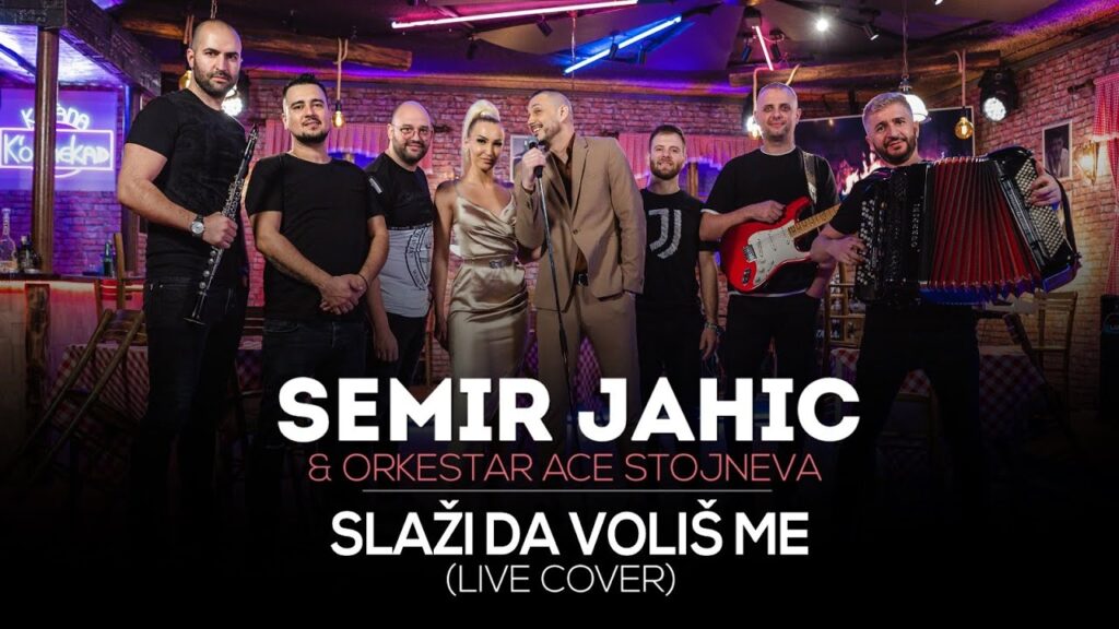 SEMIR JAHIC SLAZI DA VOLIS ME LIVE COVER