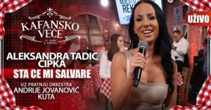 ALEKSANDRA TADIC CIPKA STA CE MI SALVARE I UZIVO